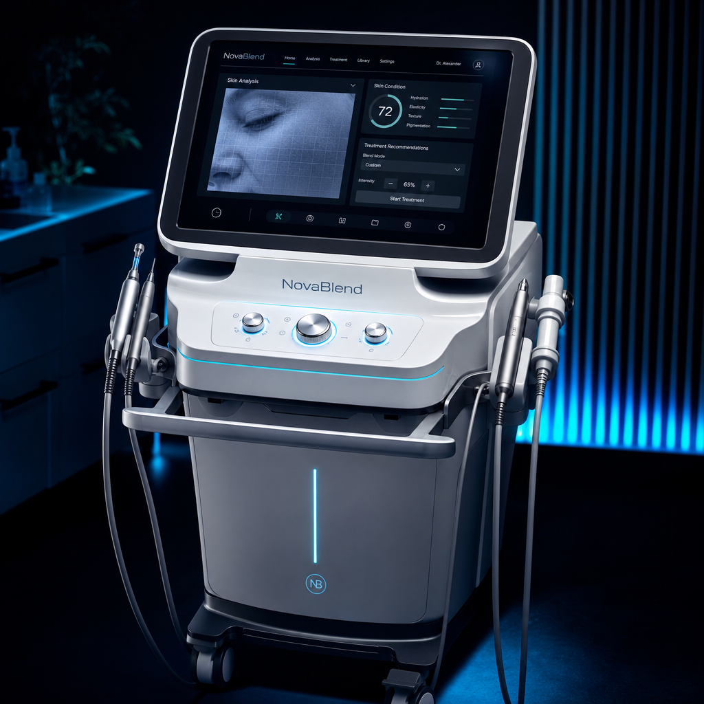 NovaBlend Console — Advanced electrolysis platform by VELVALIZE